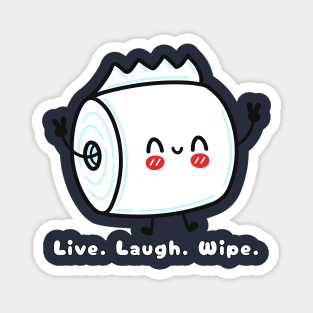 White Elephant Gag Gift – Toilet Paper Humor Magnet