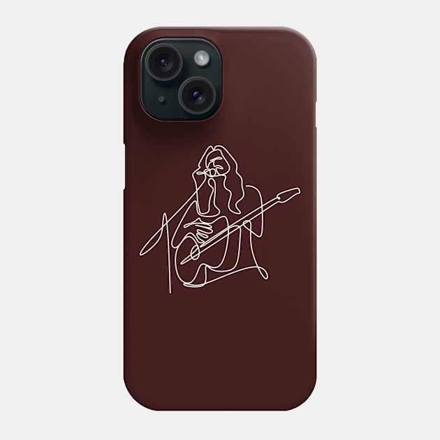 Rock Musician Phone Case by rafasyadhika