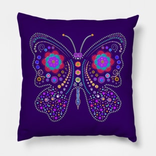 Sparkly Butterfly Pillow