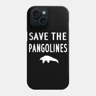 Save the Pangoline Design love image women Phone Case