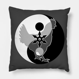 Ninja Hen Pillow