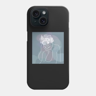 Flower person Phone Case