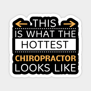 Chiropractor Looks Like Creative Job Typography Design Magnet