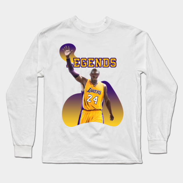 kobe bryant long sleeve jersey