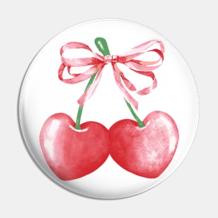 Cherry with bow Pin