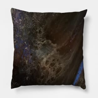 Midnight Marble Pillow