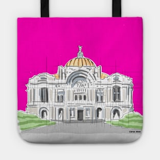 Mexico's Bellas Artes Palace architecture Tote