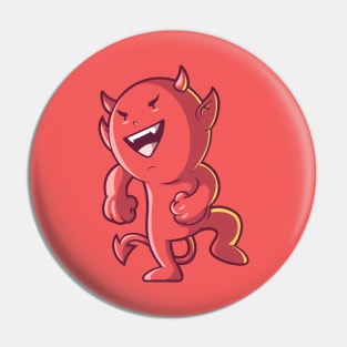 Happy Devil Pin