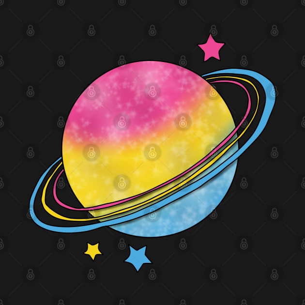 Pansexual Pride Planet by Becky-Marie