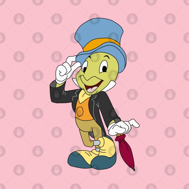 Jiminy Cricket by Megan Olivia