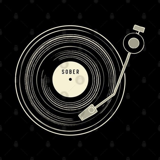 Sober Vinyl by FrootcakeDesigns