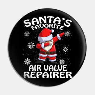 Santas Favorite Air Valve Repairer Christmas Pin