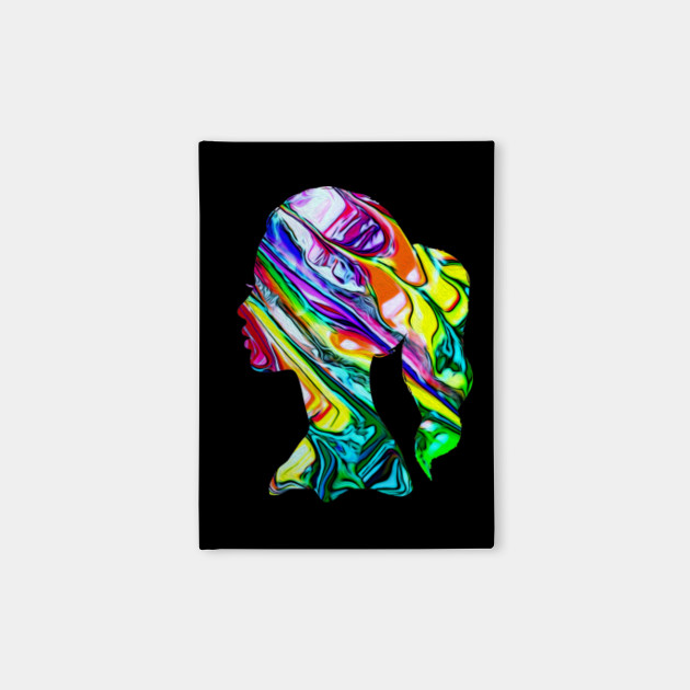 Colored Silhouetted
