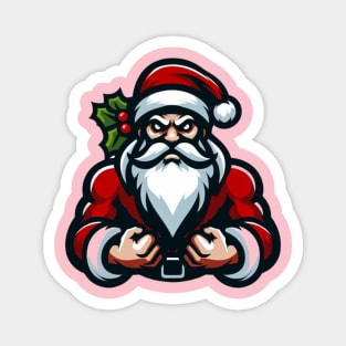 Buff Santa Magnet