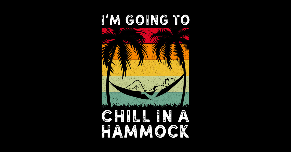 Funny Hammock Quote Funny Hammock Sticker TeePublic