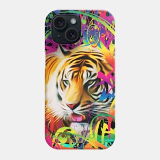 Tiger in the Jungle Phone Case