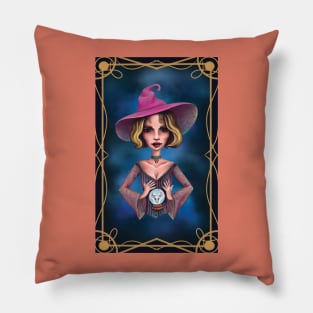 Blondie taurus witch Pillow