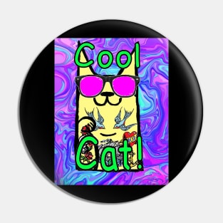 hipster rocker cool cat 7 Pin