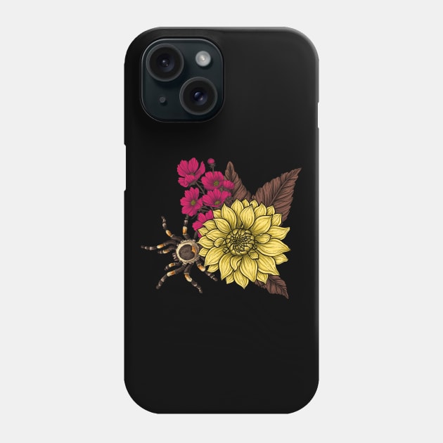 Spider bouquet 3 Phone Case by katerinamk