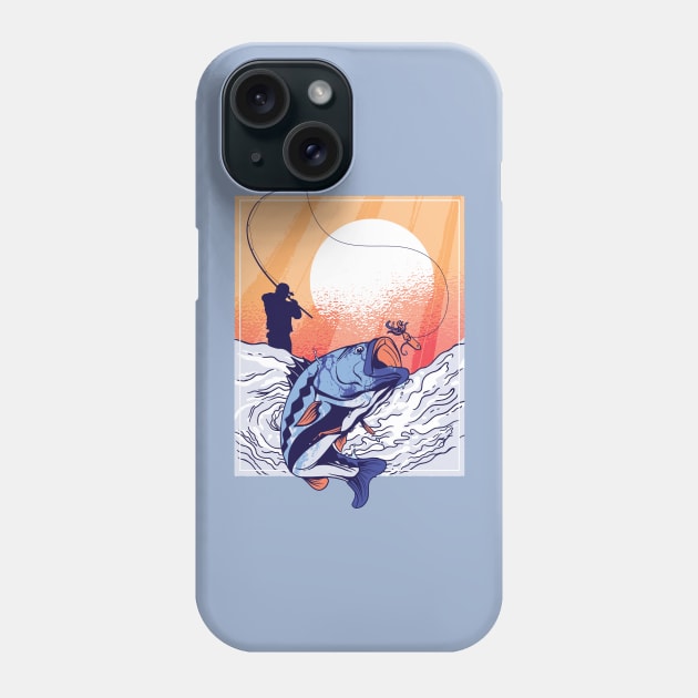 Fisherman Phone Case by Safdesignx