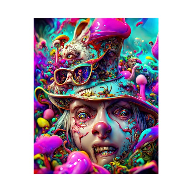 Fear and Loathing in Wonderland #3 by aetherialdnb