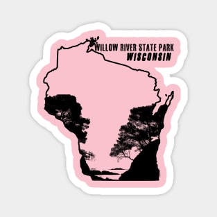 Willow river state park - Print on demand product Magnet