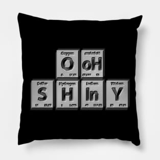 Ooh Shiny Chemical Element Pillow