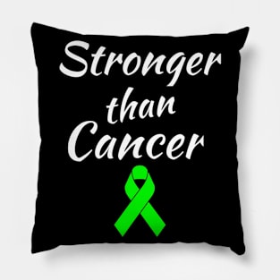 Stronger Than Cancer Lymphoma Awareness Pillow