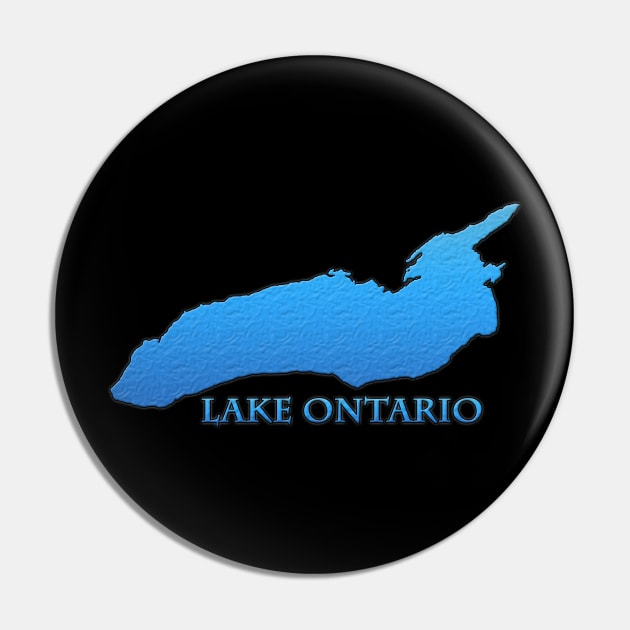 Lake Ontario Great Lakes Outline Pin by gorff