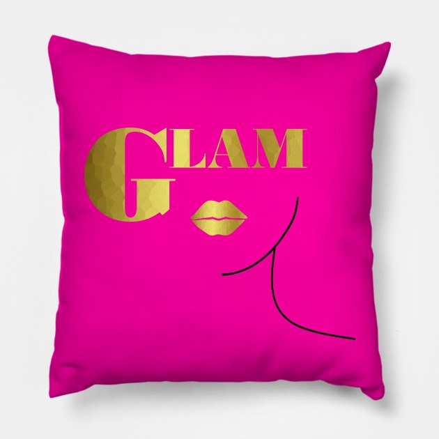 TRES Glam Women Fashion Pillow by SartorisArt1