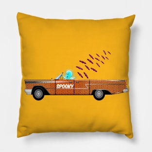 Happy Halloween Spooky Car Pillow