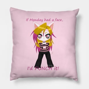If Monday Had a Face.... Pillow