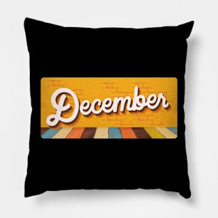 December Pillow