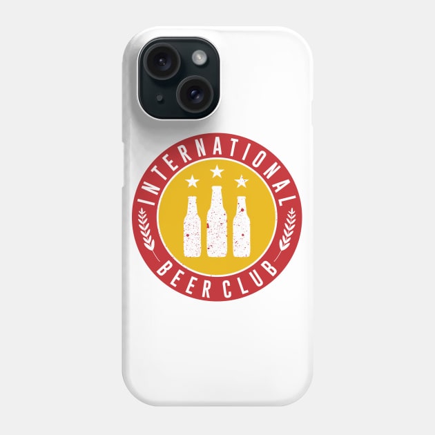 International Beer Club Phone Case by MZeeDesigns