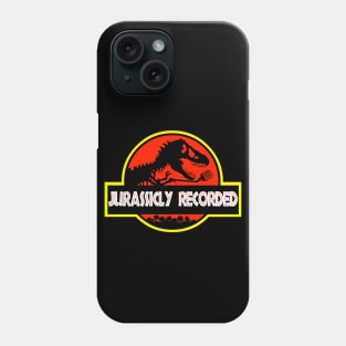 Previously Recorded Jurassic Park Rewatch logo Phone Case