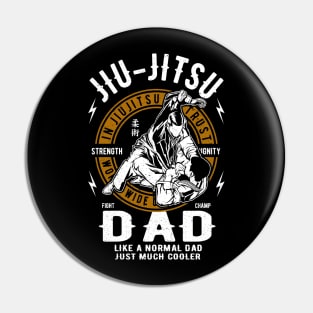 Brazilian Jiu Jitsu Dad Pin