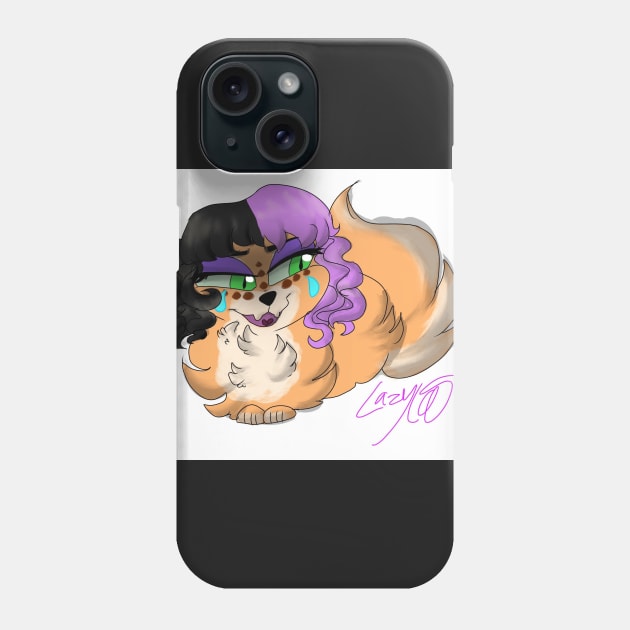 Melanie Cat Phone Case by LazyKat1