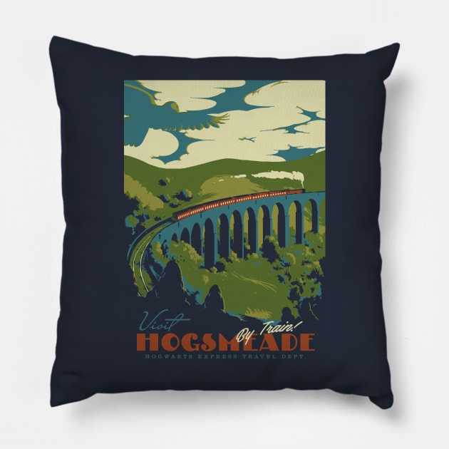 Visit Hogsmead Pillow by mathiole