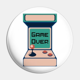 Game Over Pin