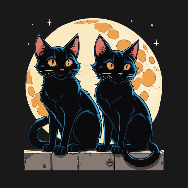 Twilight Twins: Black Cats by Arcanum Luxxe Store