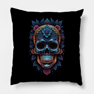 Sugar Skull 4 Pillow