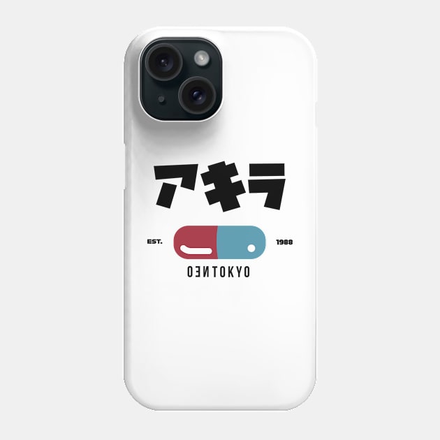 NEO TOKYO 1988 |  ネオ東京都  Japanese Varsity Design - Magic Pill Phone Case by SALENTOmadness