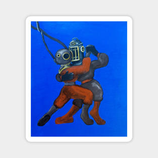 Divers Dancing Magnet