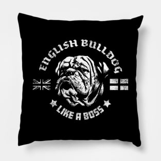 English Bulldog Pillow