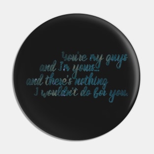 West Wing Toby Ziegler Quote Pin