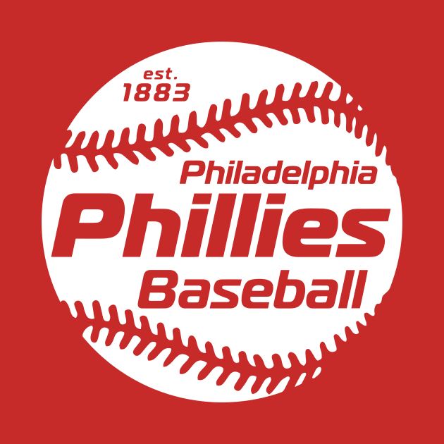 Phillies 80s Retro Ball by Throwzack