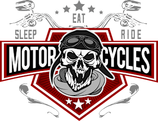 Eat Sleep Ride Motorcycles Magnet