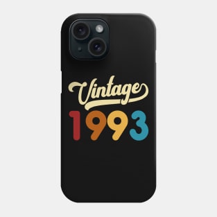 1993 Vintage Gift 27th Birthday Retro Style Phone Case