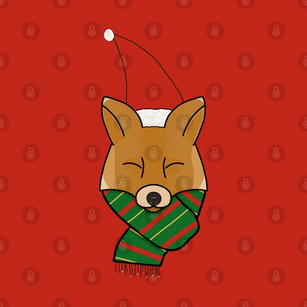 Merry Christmas, Fox! by Lunar Scrolls Design