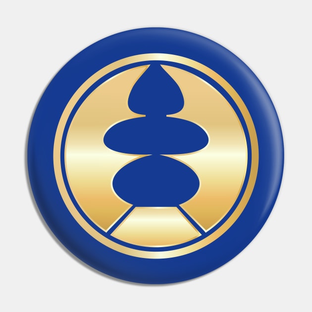 PR Ninja Storm Navy Ranger Pin by mavgagliano